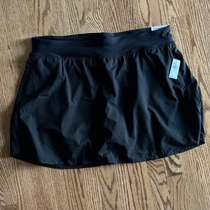 Black High-waisted Stretch Tech Skort Old Navy 2X